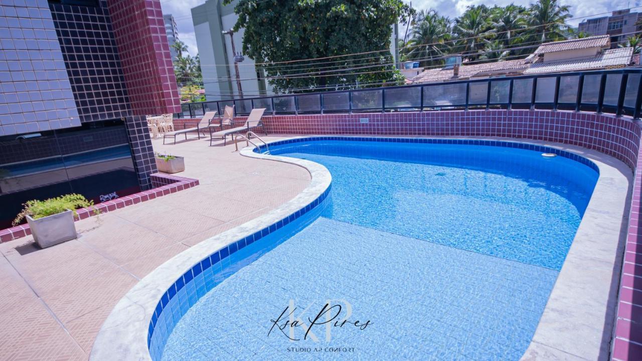 Apartamento Completo na praia de Maceió - Ksa Pires conforto Exterior foto